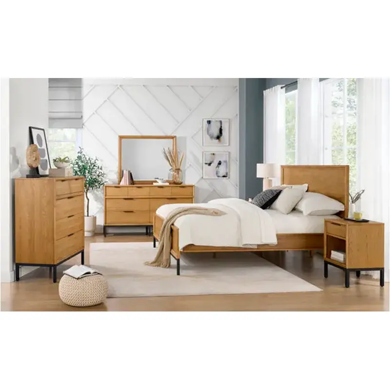 Np-br-5464q-nto-hb Hooker Furniture Newport Queen Panel Bed